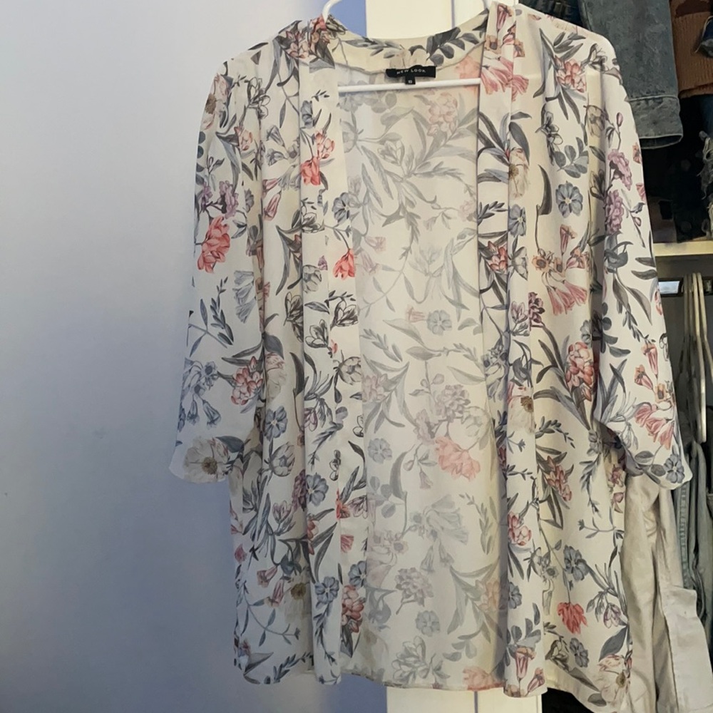 Floral kimono